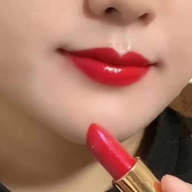 LEAFU Silk Finish Lipstick, Hydrating Lip Color, Rich Buildable Color, Cherry Frost Red