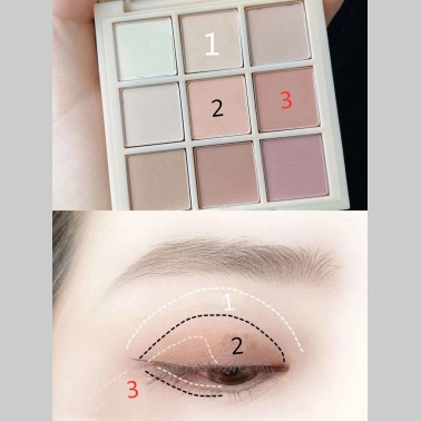 Maphie Matte Naked Eye Shadow, Ultra-Blendable, Naturing-Looking, Long Lasting, Neutral Nudes Eye Shadow Palette with Br