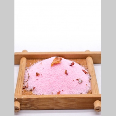 Bath Salt with Rose Petals Cleanse Revitalize & Soothes Skin